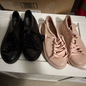 ME Makeover Essentials Black and Pink Women's Shoes